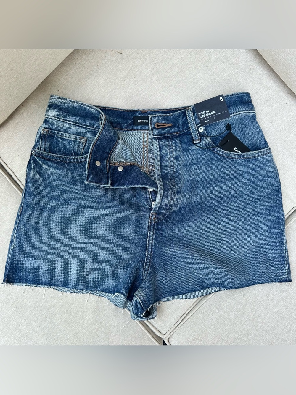 Brand New Express Denim Shorts
